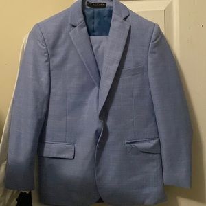 Blue Tazio blazer and pants